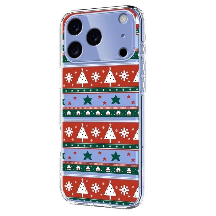 For iPhone 17 Pro Christmas-themed Printed TPU Phone Case