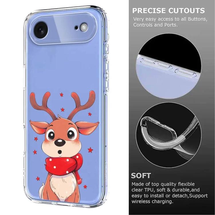 For iPhone Air Christmas-themed Printed TPU Phone Case