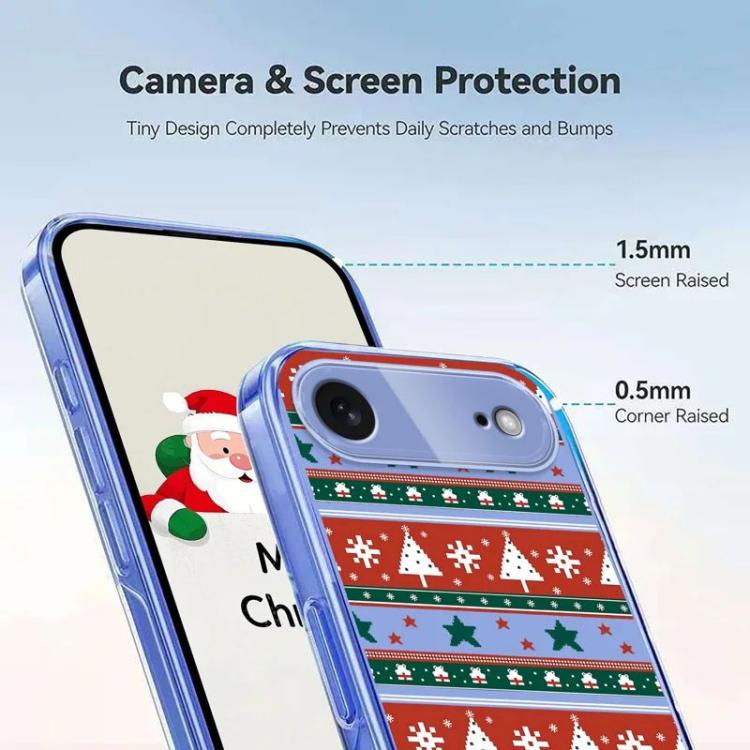 For iPhone Air Christmas-themed Printed TPU Phone Case