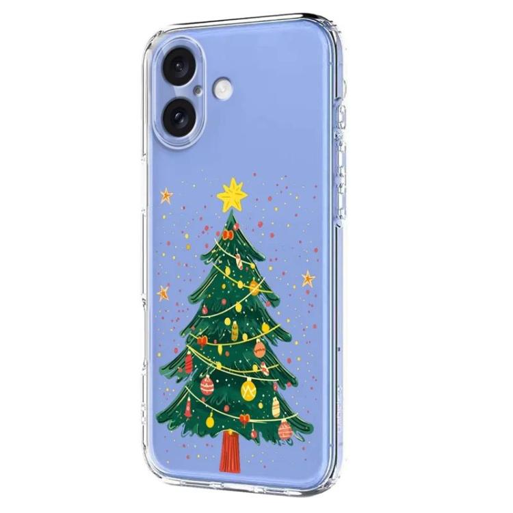 For iPhone 17 Christmas-themed Printed TPU Phone Case