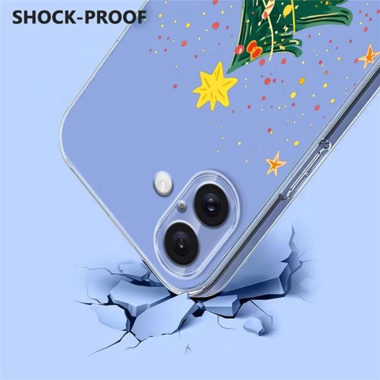 For iPhone 17 Christmas-themed Printed TPU Phone Case
