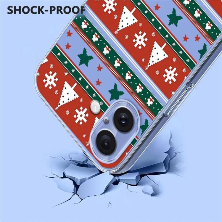 For iPhone 17 Christmas-themed Printed TPU Phone Case