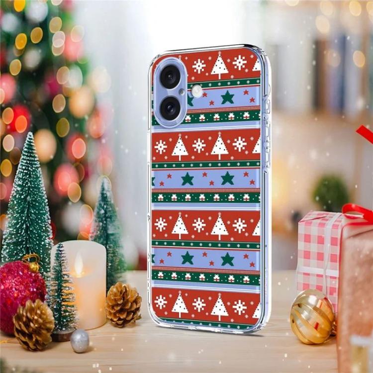 For iPhone 17 Christmas-themed Printed TPU Phone Case
