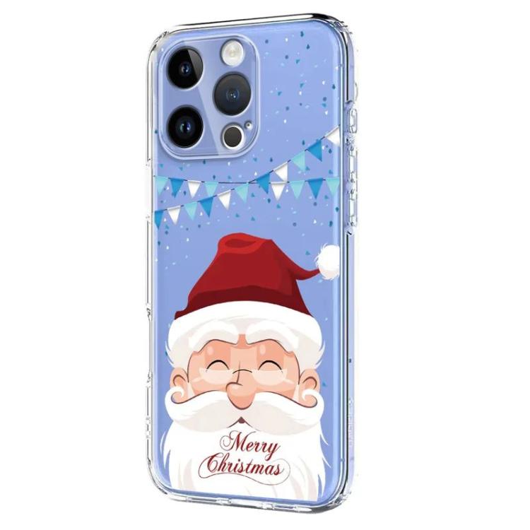 For iPhone 15 Pro Max Christmas-themed Printed TPU Phone Case