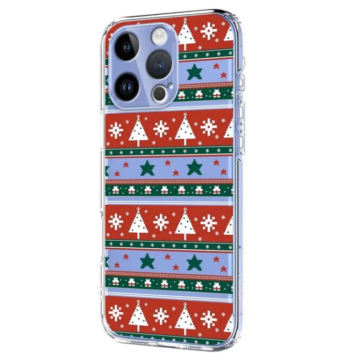 For iPhone 15 Pro Max Christmas-themed Printed TPU Phone Case