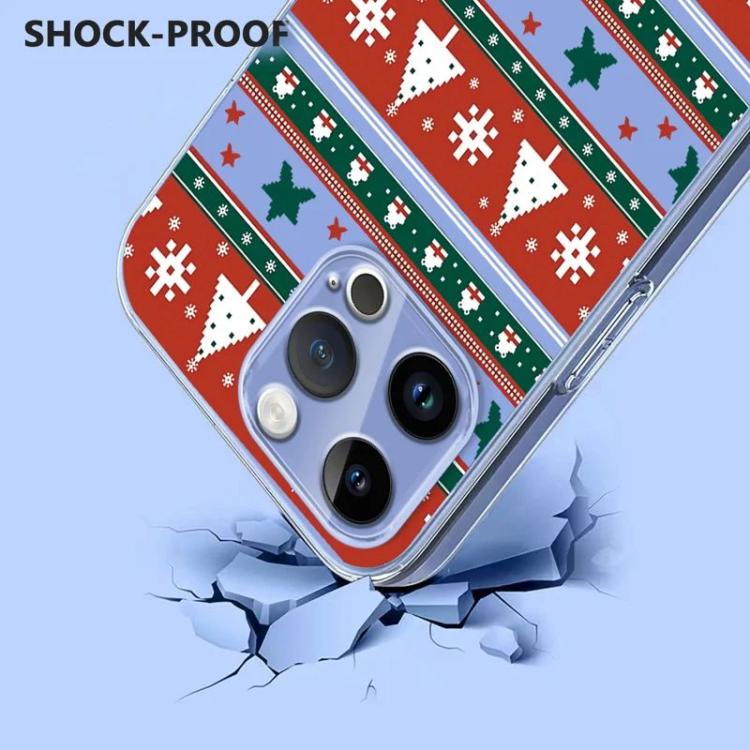 For iPhone 15 Pro Max Christmas-themed Printed TPU Phone Case