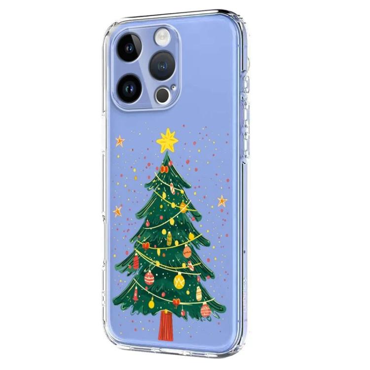 For iPhone 15 Pro Christmas-themed Printed TPU Phone Case