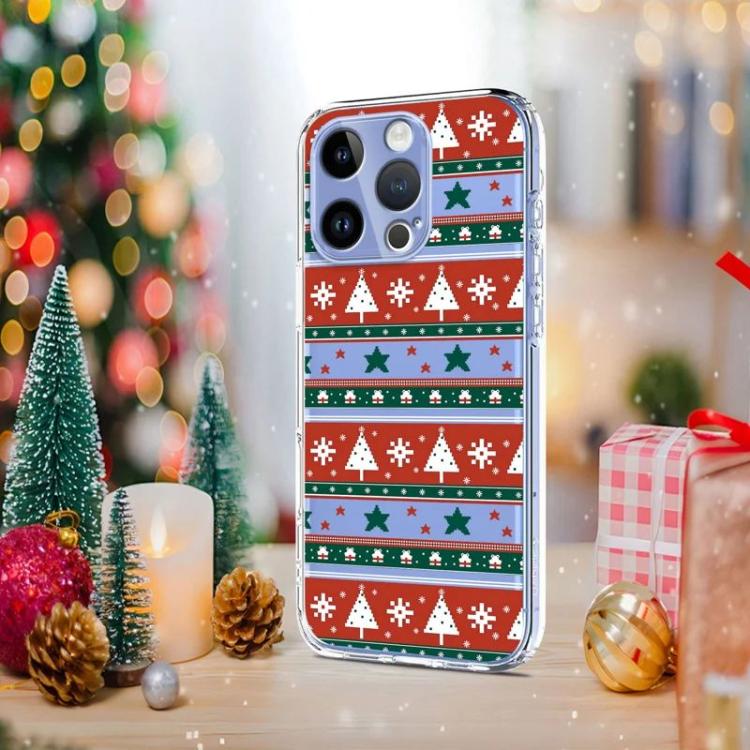 For iPhone 15 Pro Christmas-themed Printed TPU Phone Case