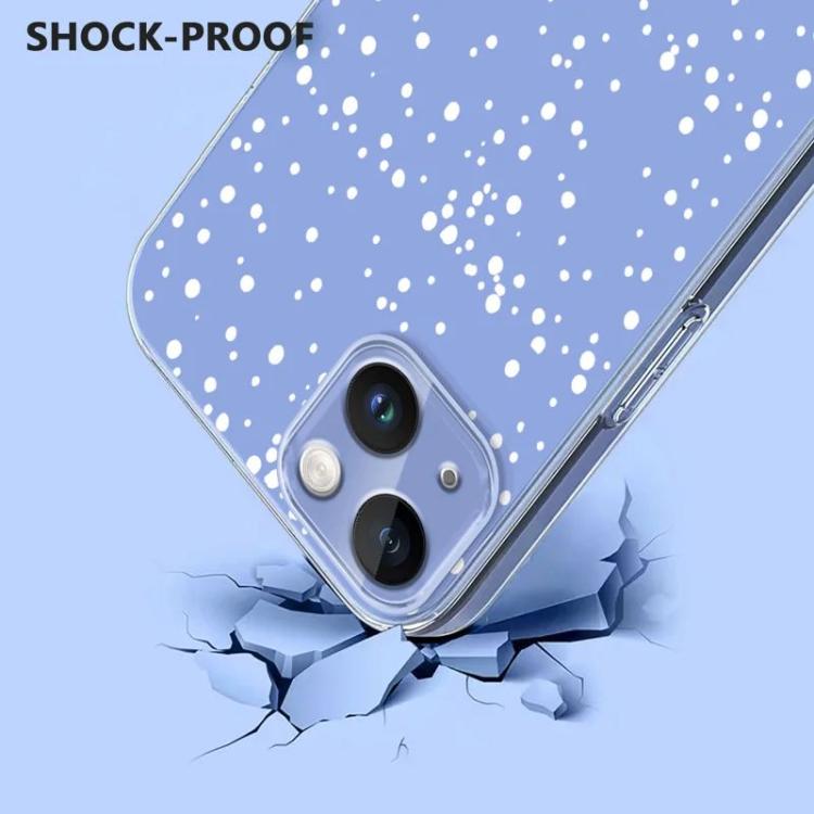 For iPhone 15 Christmas-themed Printed TPU Phone Case