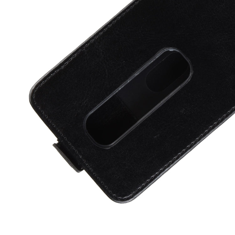 Crazy Horse Vertical Flip Leather Protective Case for Vodafone Smart N10 / VFD 630