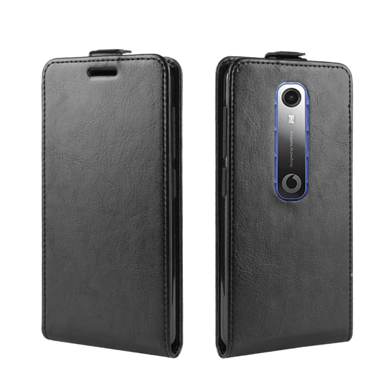 Crazy Horse Vertical Flip Leather Protective Case for Vodafone Smart N10 / VFD 630