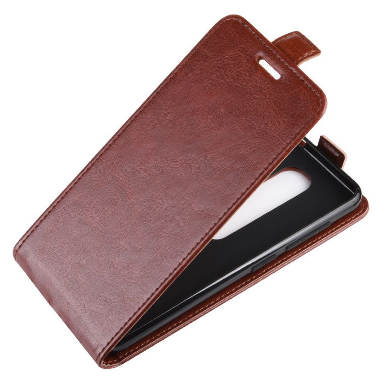 Crazy Horse Vertical Flip Leather Protective Case for Vodafone Smart N10 / VFD 630