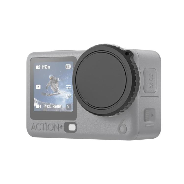 For DJI Osmo Action 6 Dustproof Drop-proof Soft Silicone Lens Cap Cover