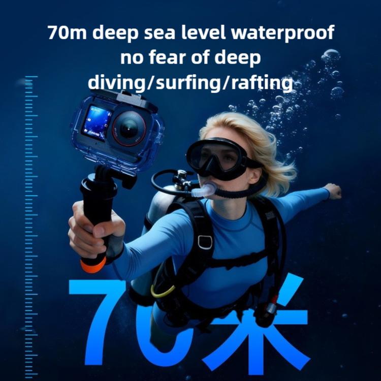 For DJI Action 6 70-meter Underwater Waterproof Housing Diving Cover