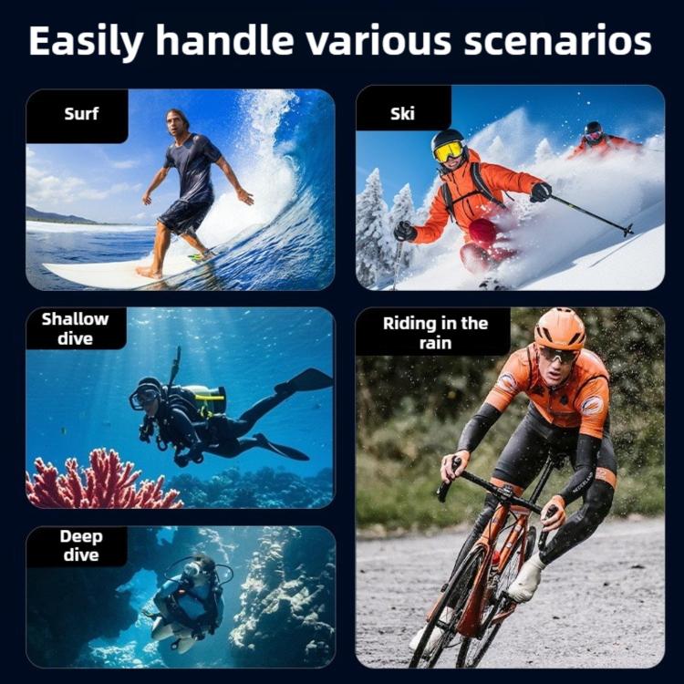 For DJI Action 6 70-meter Underwater Waterproof Housing Diving Cover
