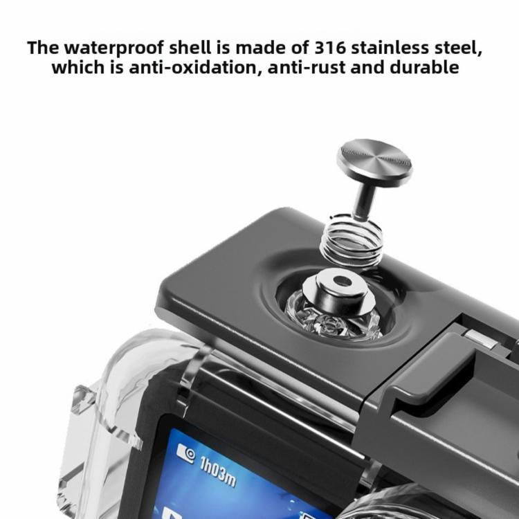 For DJI Action 6 70-meter Underwater Waterproof Housing Diving Cover