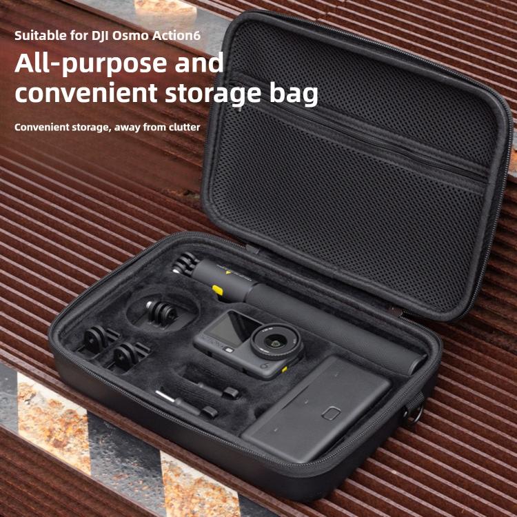 For DJI Osmo Action 6  Multifunctional Action Camera Portable Storage Bag