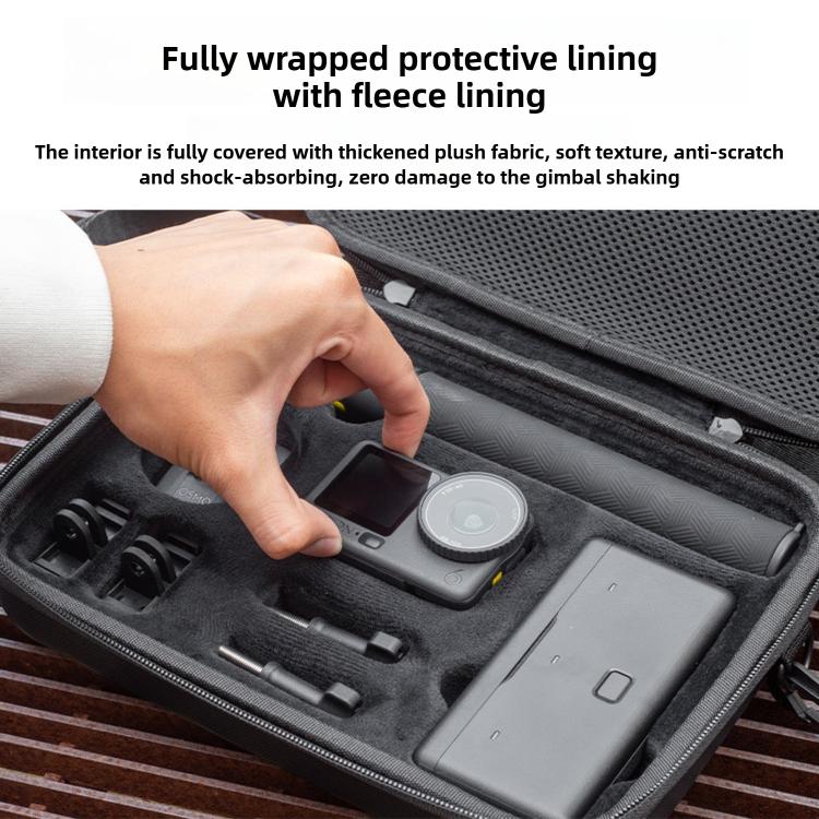 For DJI Osmo Action 6  Multifunctional Action Camera Portable Storage Bag
