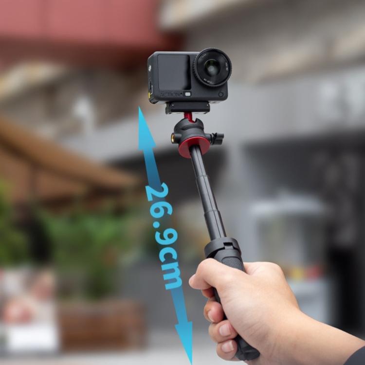 For DJI Osmo Action 6 Magnetic Handheld Telescopic Tripod Selfie Stick Holder
