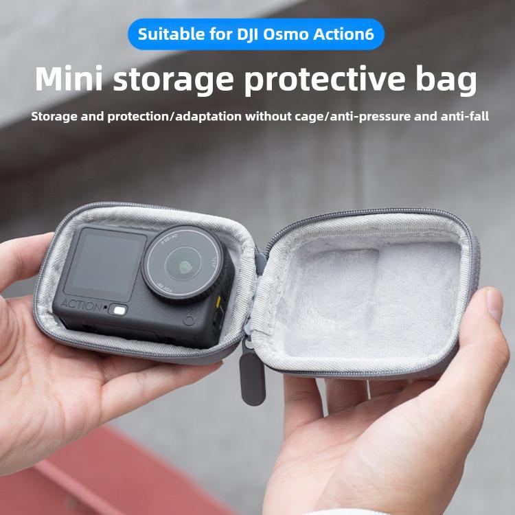 For DJI Osmo Action 6 Mini Body Shockproof Storage Bag