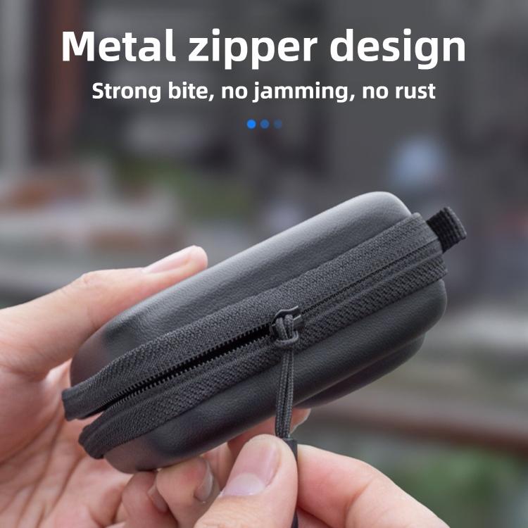 For DJI Action 6 Mini Half-zipper Body Storage Bag
