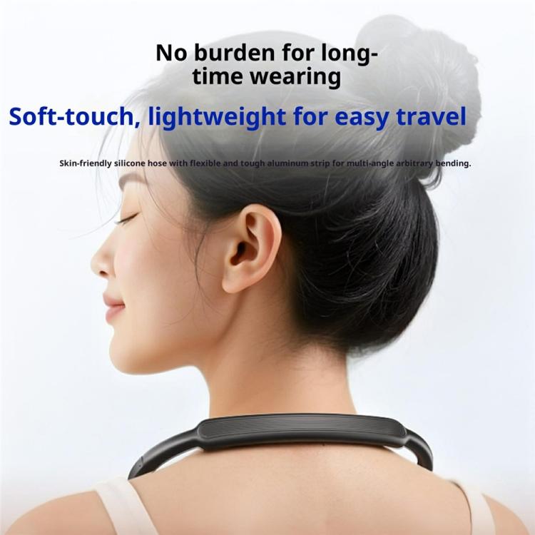 G02S Rotation Adjustable Silicone Neckband Magnetic Phone Holder for First-Person Perspective Video Shooting