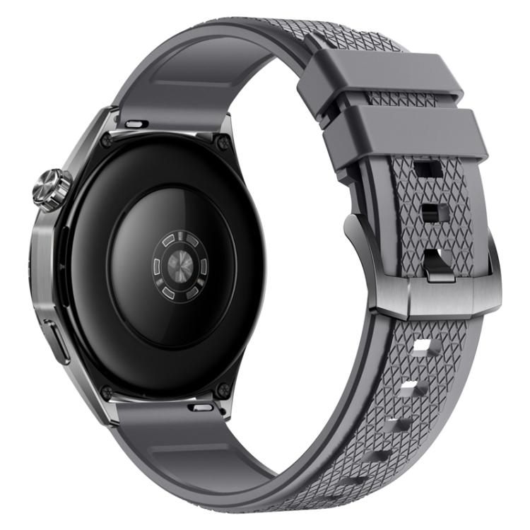22mm Longines Texture Fluororubber Watch Band