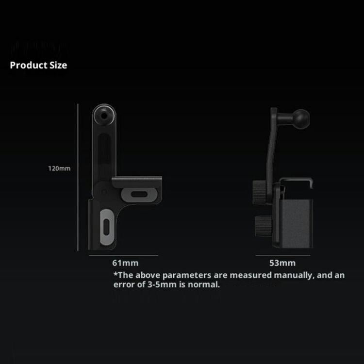 P1 Strong Load-Bearing Navigation Extendable Adjustable Car Phone Holder