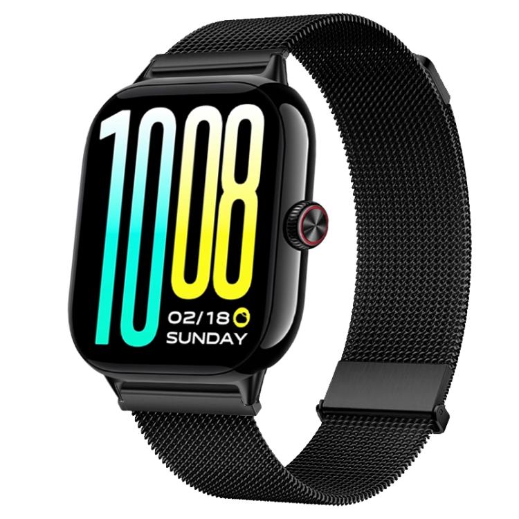 For vivo Watch GT 2 / iQOO Watch GT 2  Two-Section Dual Magnetic Milanese Stainless Steel Watch Band