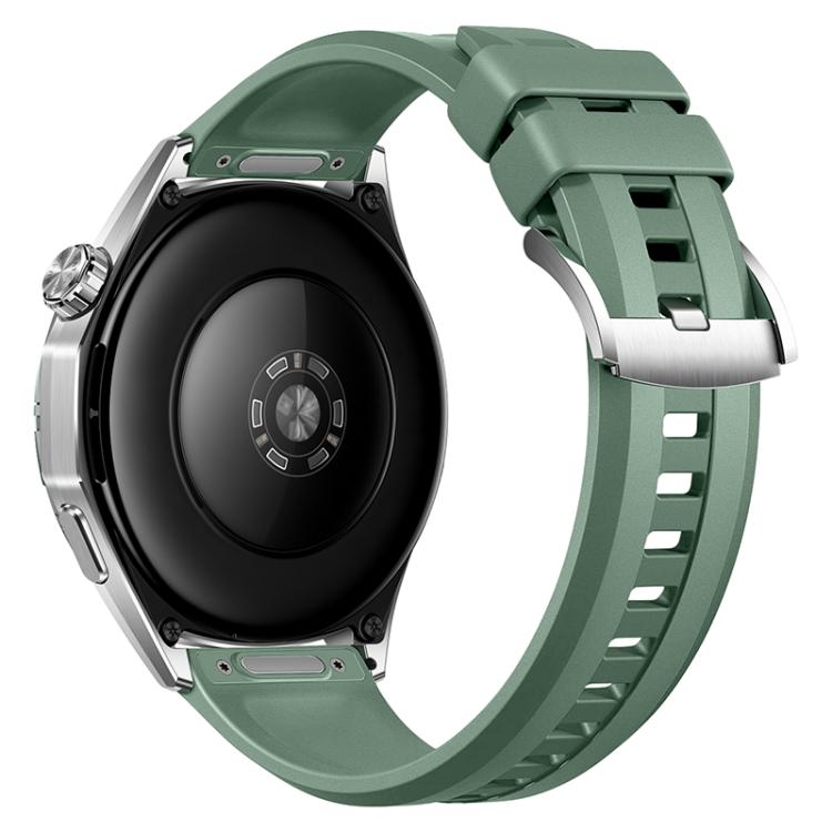 22mm Press Button Solid Color Silicone Watch Band