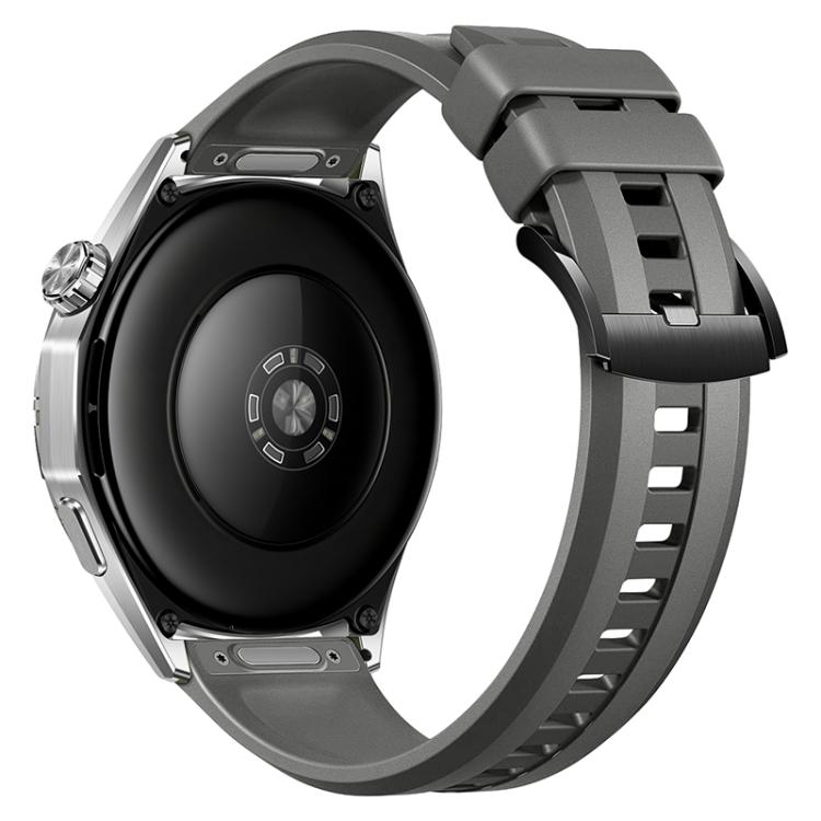 22mm Press Button Solid Color Silicone Watch Band