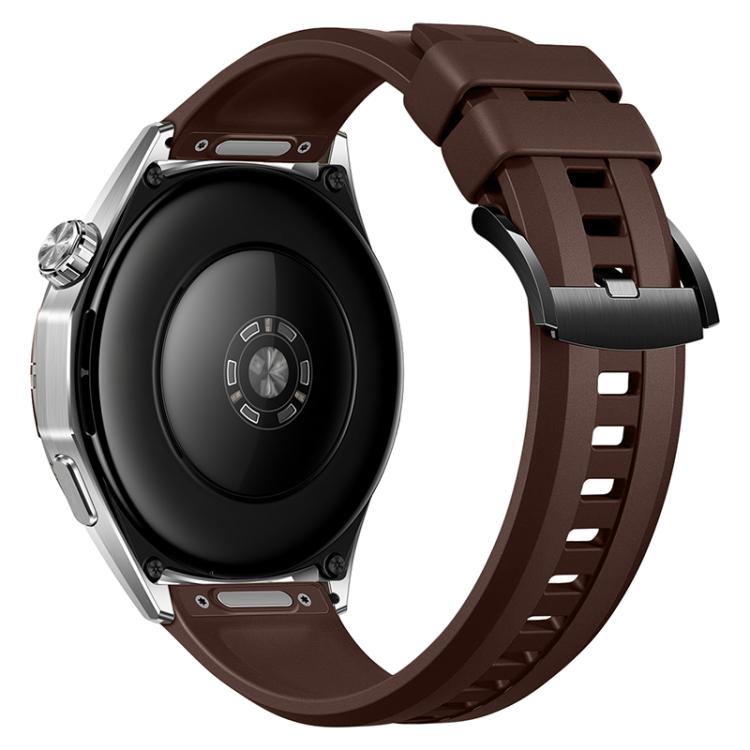 22mm Press Button Solid Color Silicone Watch Band