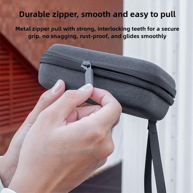 For DJI Osmo Action 6 Action Cameras Portable Kit Storage Bag With Handle Hanging Strap - Black