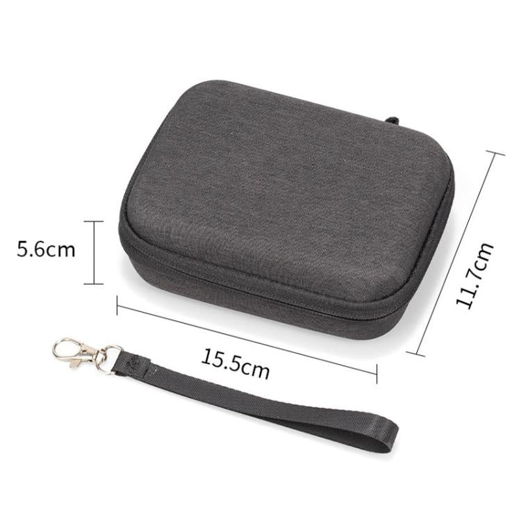 For DJI Osmo Action 6 Action Cameras Portable Kit Storage Bag With Handle Hanging Strap - Black
