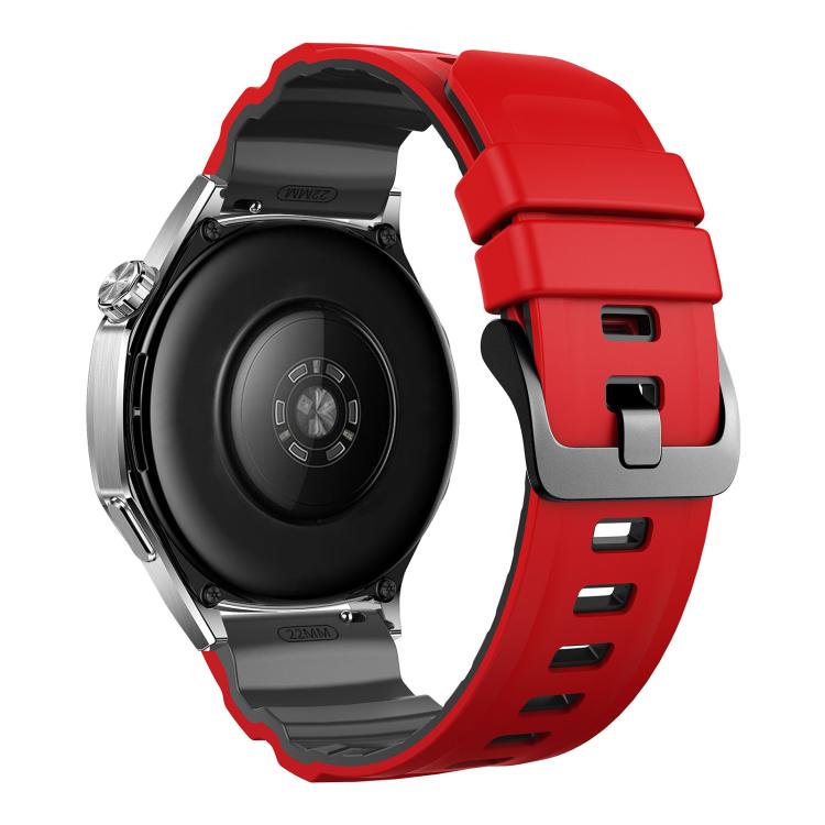 22mm Alpine Two Color Silicone Watch Band