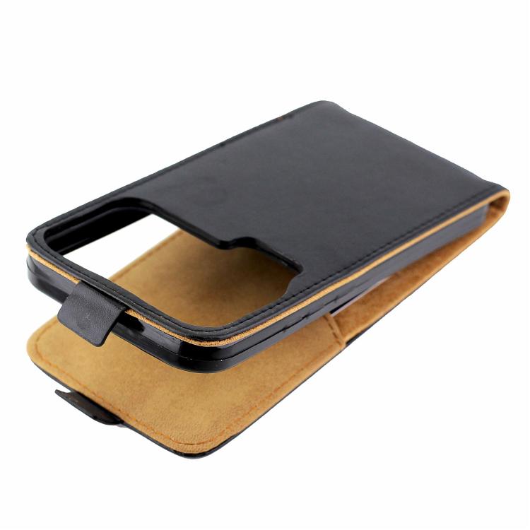 For Xiaomi 17 Pro Max Vertical Flip Leather Case with Card Slot - Black