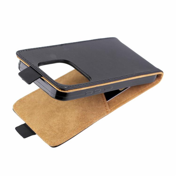 For Xiaomi 17 Vertical Flip Leather Case with Card Slot - Black