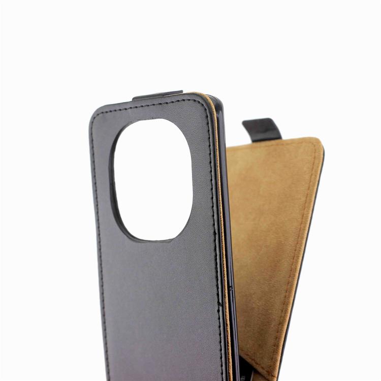 For Redmi Note 15 4G / 5G Global 164mm Vertical Flip Leather Case with Card Slot - Black