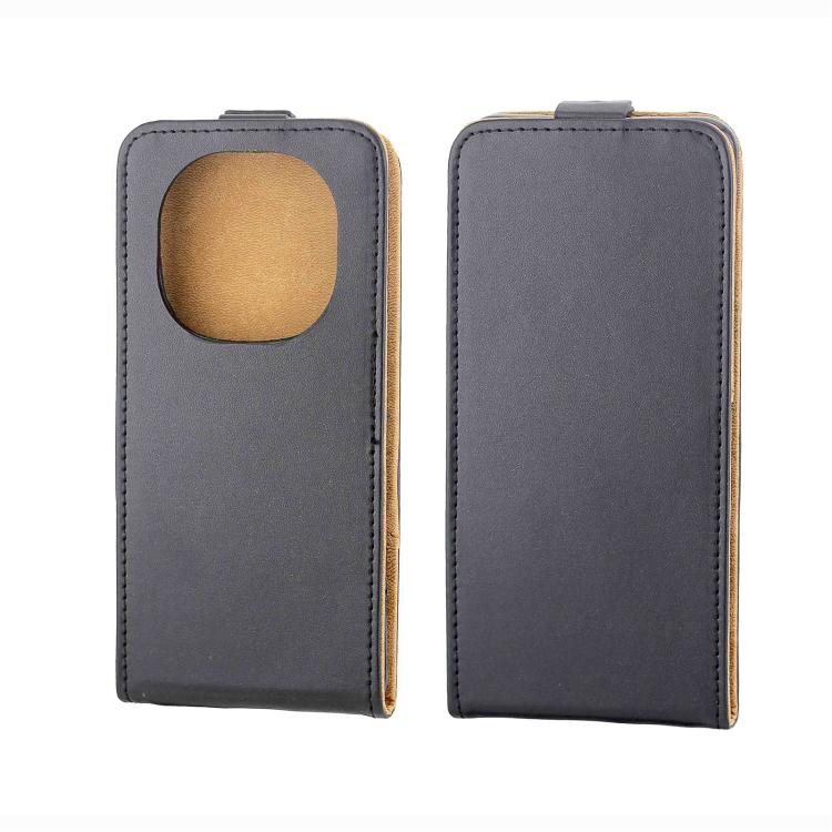 For Redmi Note 15 Pro 5G Global 163.6mm Vertical Flip Leather Case with Card Slot - Black