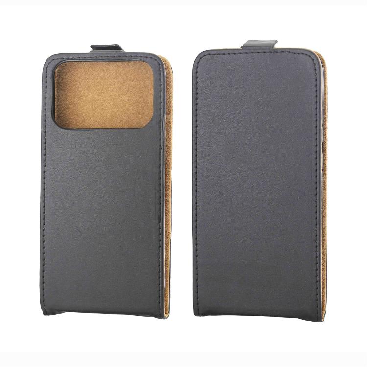 For Xiaomi Poco F8 Pro Vertical Flip Leather Case with Card Slot - Black
