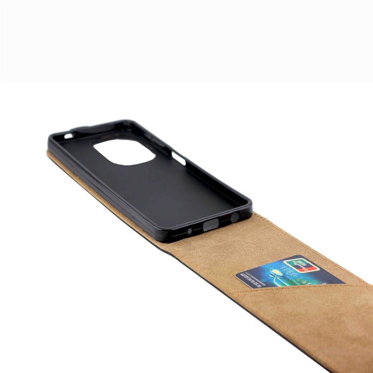 For Xiaomi Poco C71 Vertical Flip Leather Case with Card Slot - Black