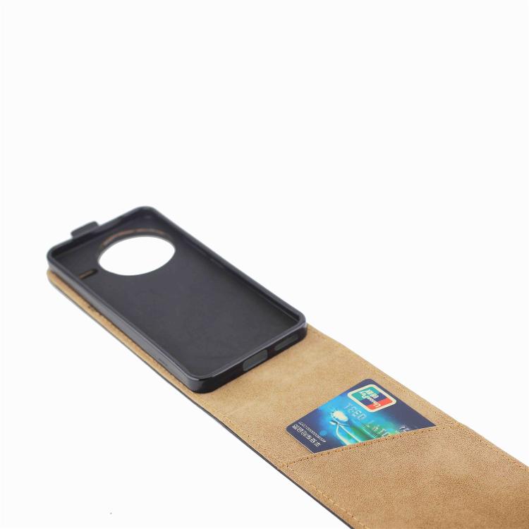 For Xiaomi Civi 5 Pro 5G Vertical Flip Leather Case with Card Slot - Black