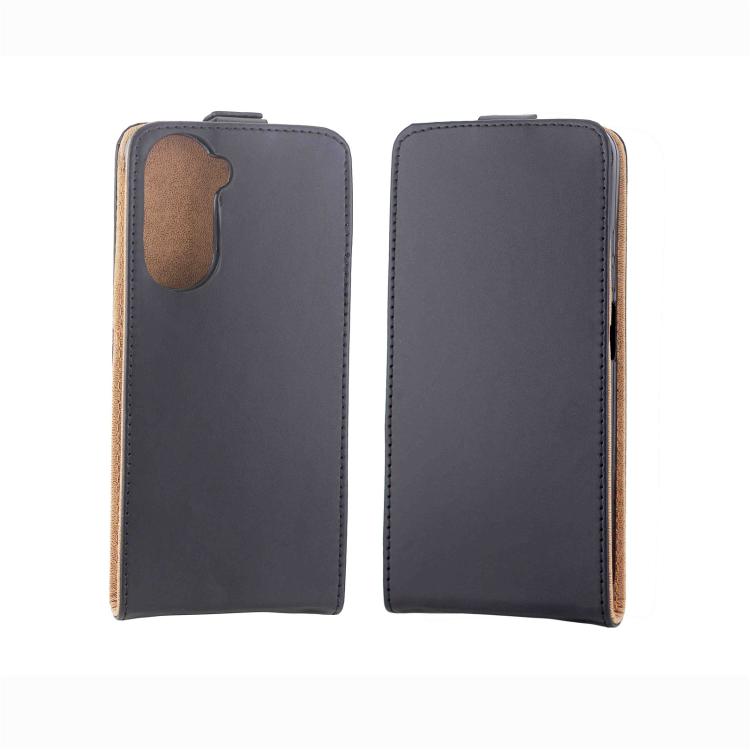 For Redmi A7 Pro 4G 171mm Vertical Flip Leather Case with Card Slot - Black