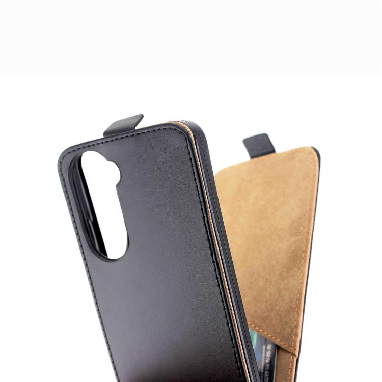 For Redmi A7 Pro 4G 171mm Vertical Flip Leather Case with Card Slot - Black