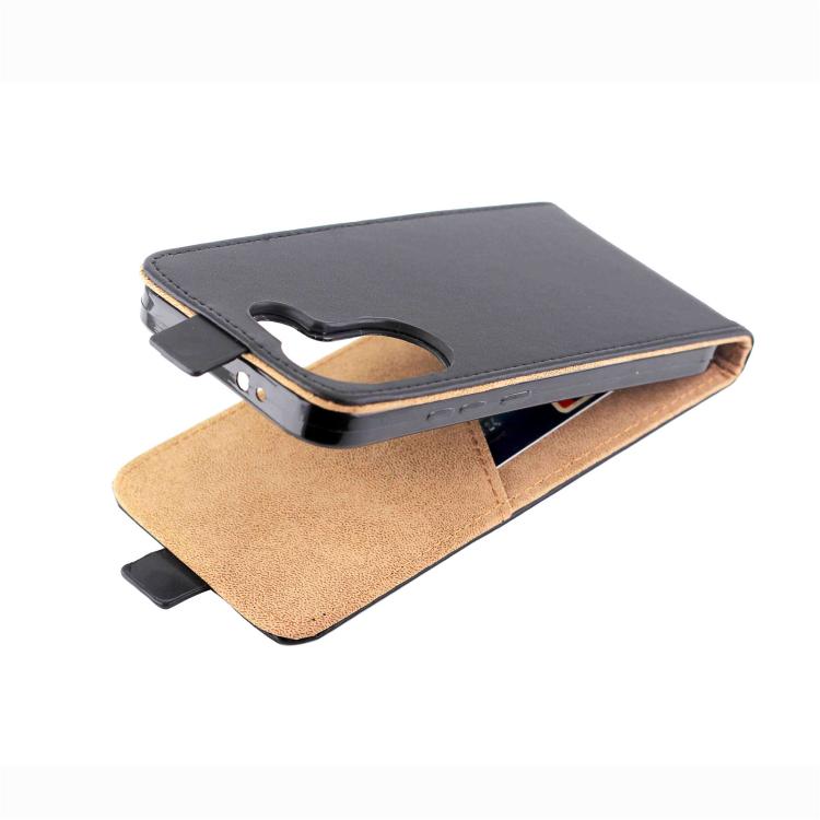 For Xiaomi Poco X8 Pro Vertical Flip Leather Case with Card Slot - Black