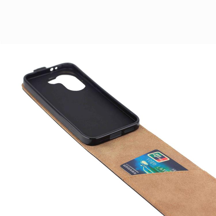 For Xiaomi Poco X8 Pro Vertical Flip Leather Case with Card Slot - Black