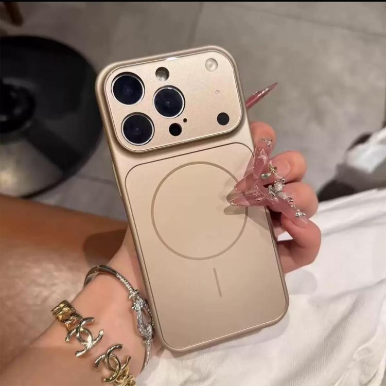 For iPhone 16 Pro Instantly Transforms Into 17 Pro-Style Window Frosted Glass MagSafe Phone Case