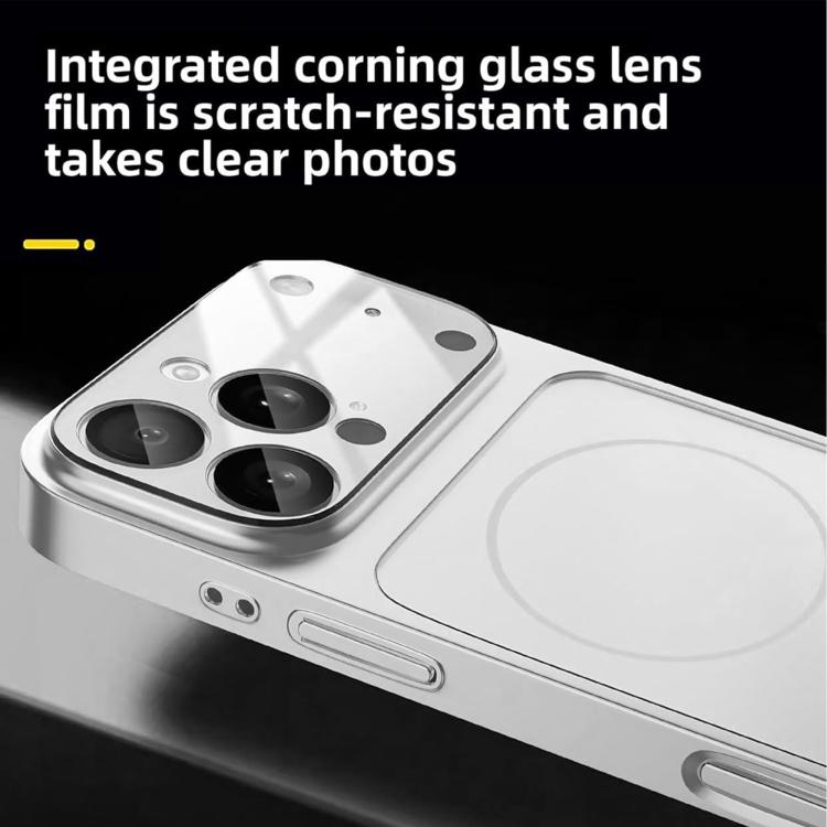 For iPhone 15 Pro Instantly Transforms Into 17 Pro-Style Window Frosted Glass MagSafe Phone Case