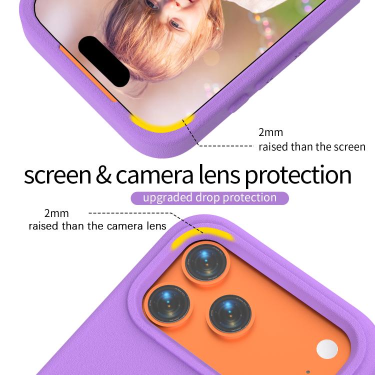 For iPhone 17 Pro Penguin Baby EVA Shockproof Phone Case with Holder