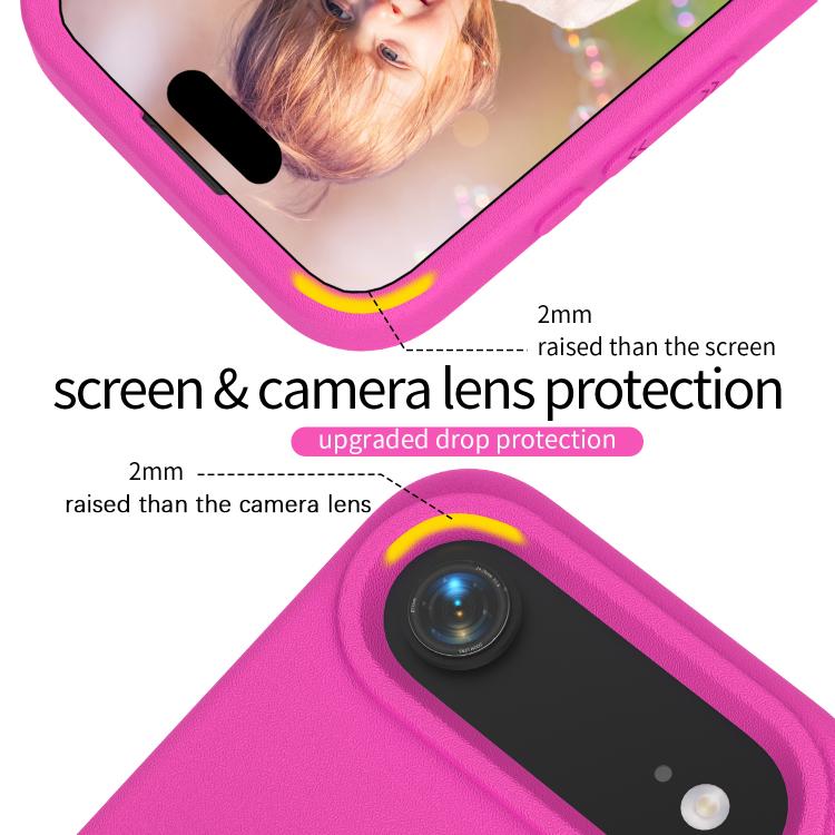 For iPhone Air Penguin Baby EVA Shockproof Phone Case with Holder
